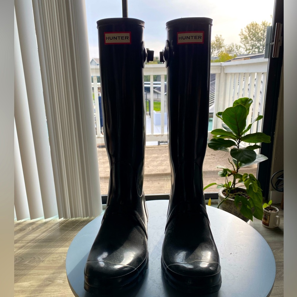Hunter rain boots